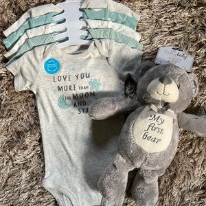 Carter’s Onesies and Bear Bundle